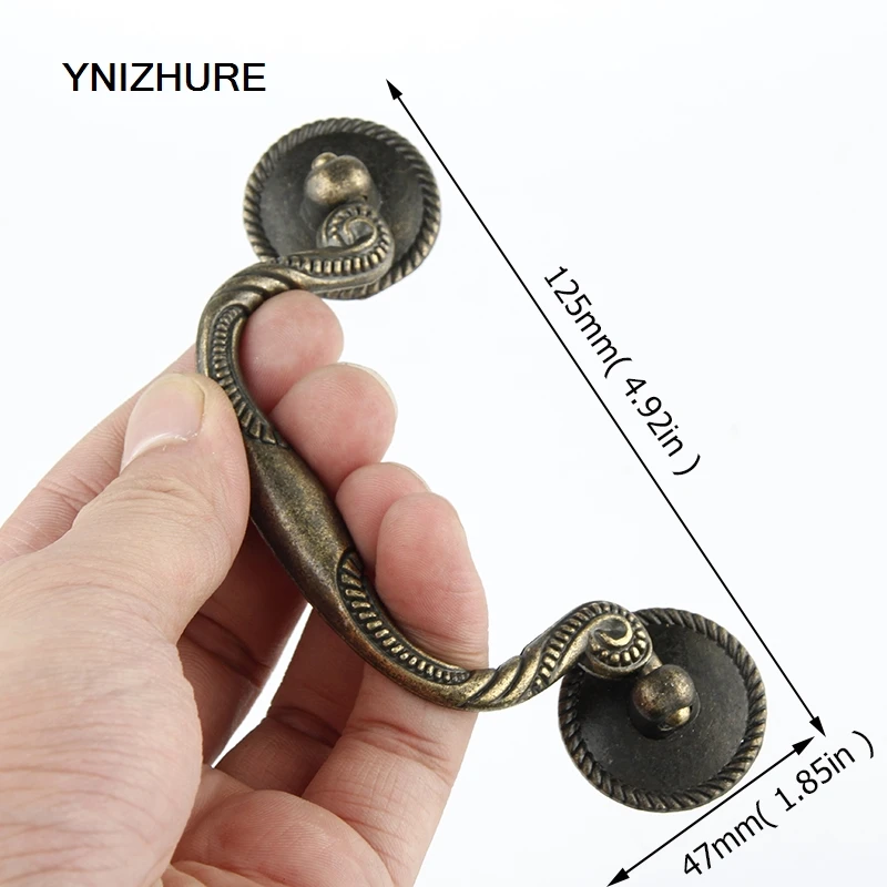10 шт. античные для шкафа 125*47 мм|cabinet door handles|furniture hardwareantique cupboards |