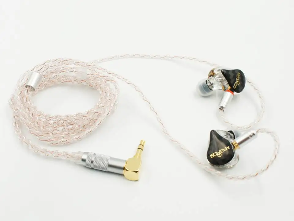 Magaosi X3 3 Balanced Armature HiFi MMCX In-ear Earphone with Bluetooth Cable | Электроника