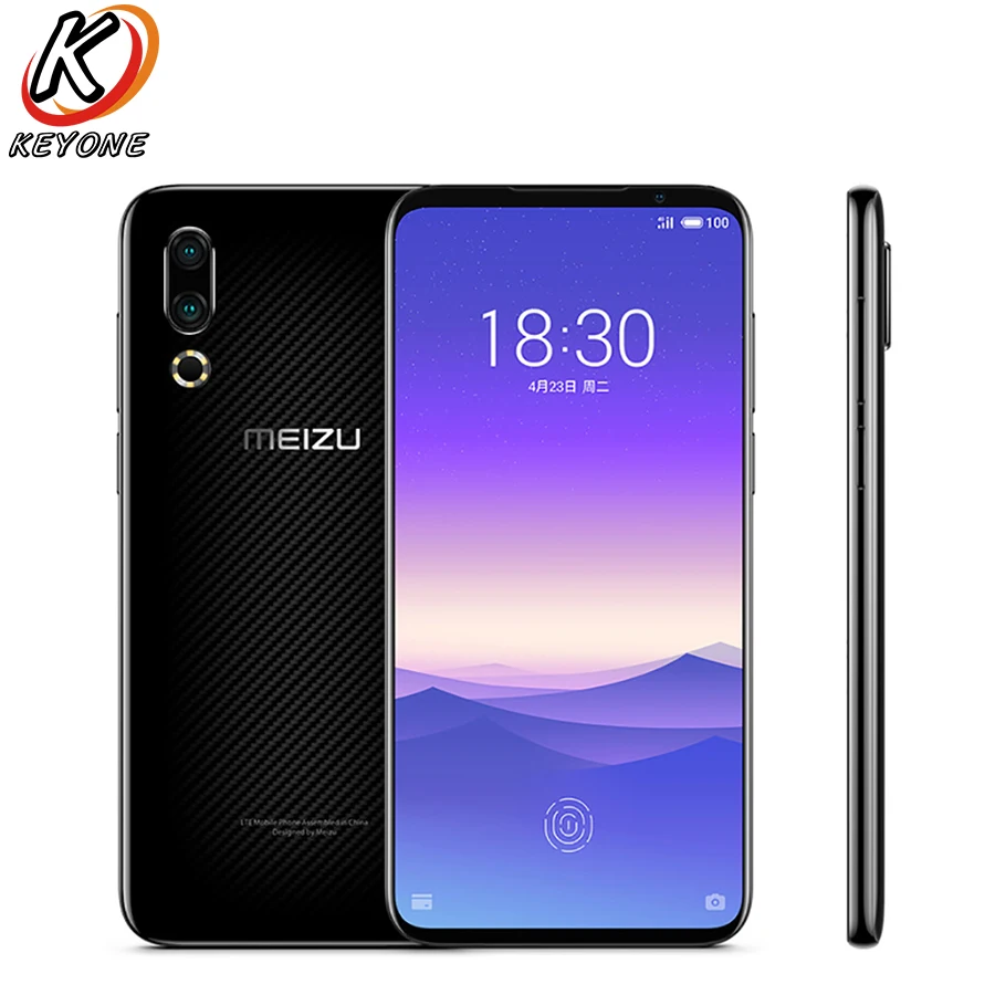 Новая европейская версия Meizu 16s 4G LTE мобильный телефон 6 ГБ ОЗУ 128 Гб ПЗУ Восьмиядерный процессор Snapdragon 855 3600 Мп+ Мп задняя камера мАч телефон