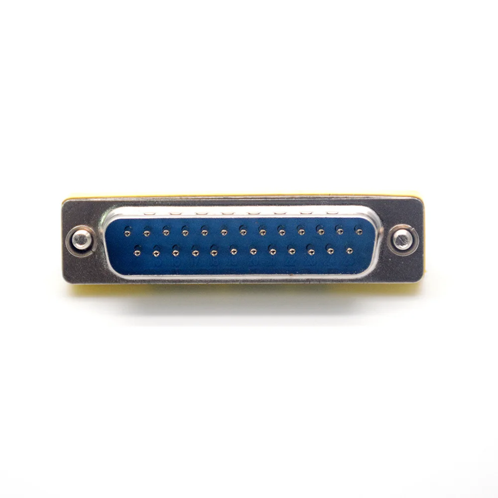 Высокое качество DB25 Mini Gender Changer 25 Pin конвертер адаптер к папа женскому