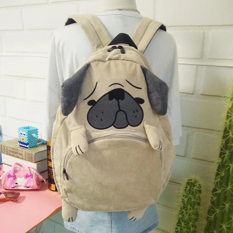 2018 милый модный рюкзак с мультяшными животными женские школьные ранцы для