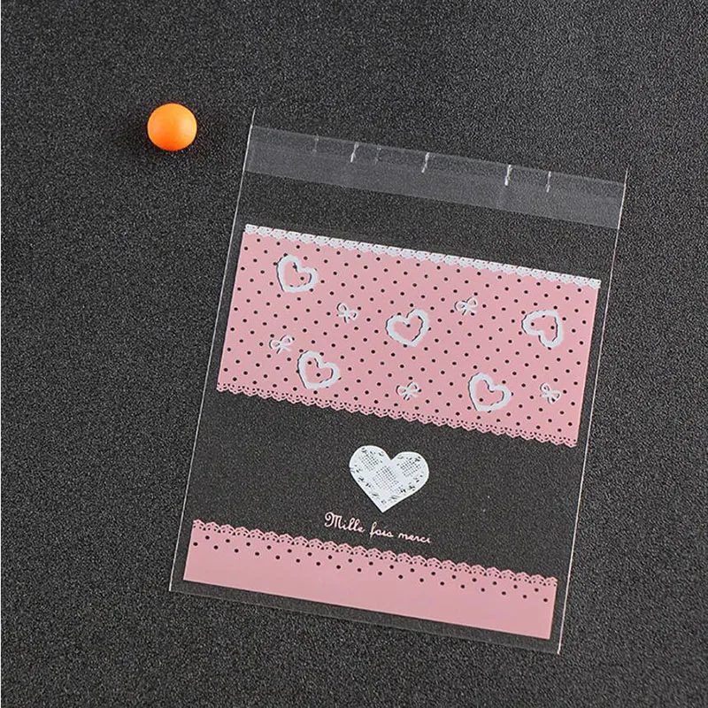 100 шт. пластиковые пакеты для упаковки конфет печенья|bag fringe|bag polobag xbox |