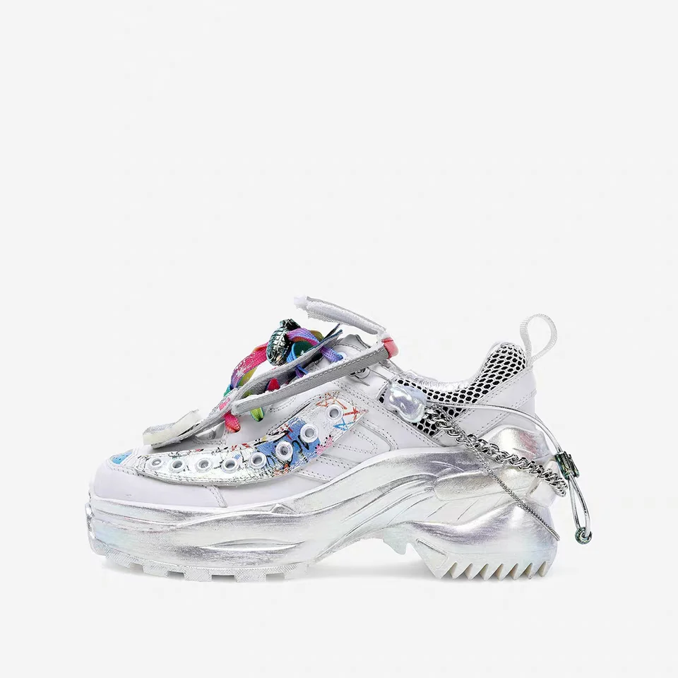 Delivr/Женская обувь для папы на толстой платформе увеличивающая рост женские