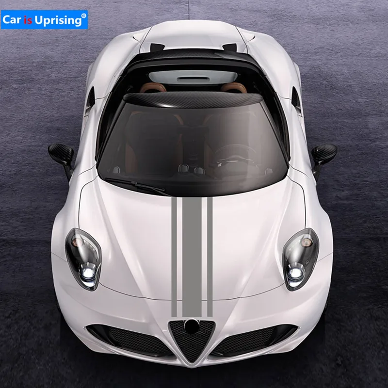 Автомобильные гоночные полосы графические наклейки для Alfa Romeo Fiat Mazda Toyota Subaru Honda