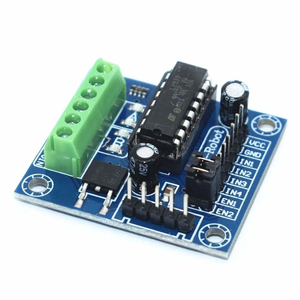 4-канальный драйвер двигателя Mini L293 L293D плата расширения для Arduino | Электронные