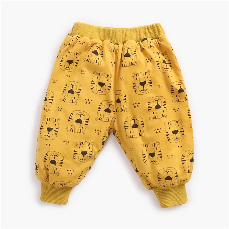 kids toddler clothing boys warm winter outfit boy tracksuit children baby sweatshirt + pants with fleece animal tiger clothes |