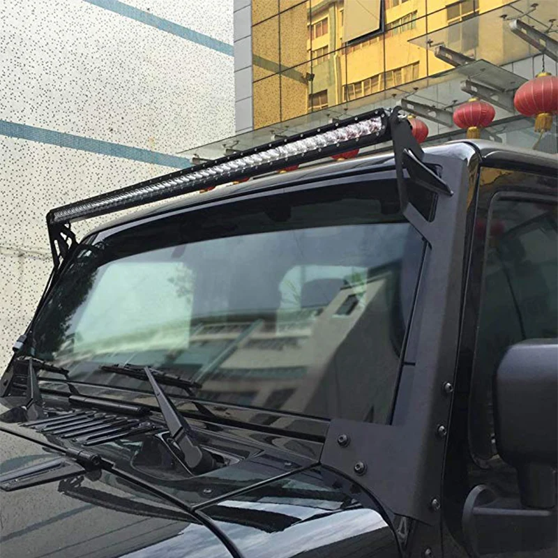 Крепежные кронштейны для лобового стекла Jeep Wrangler JK подходят 52 дюймовой