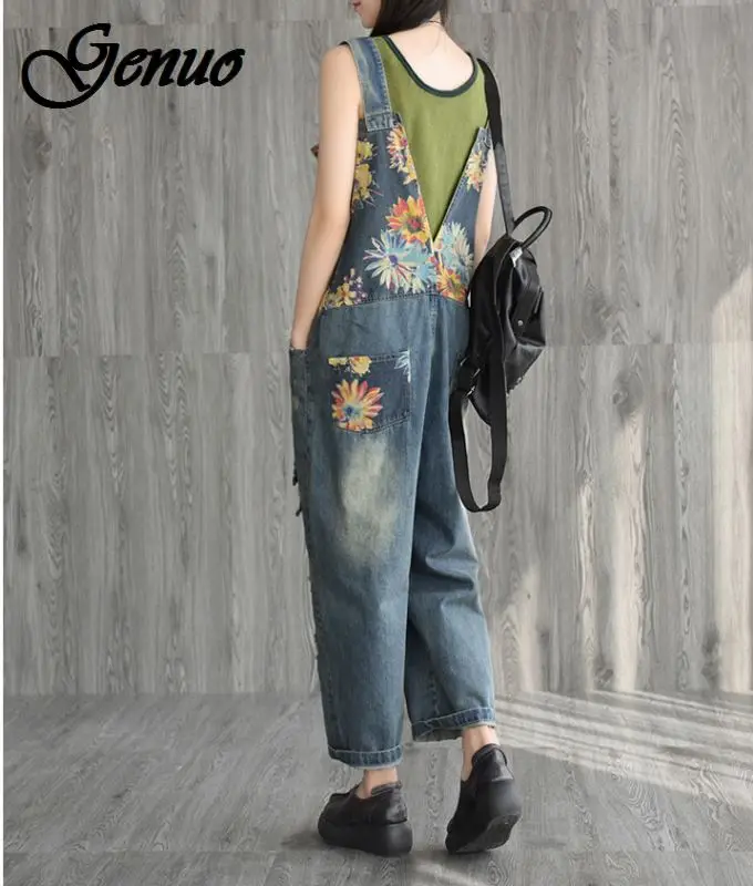 Personality Women's Pencil Jeans Spring rose embroidery fashion sequins Elastic Stretch Trousers | Женская одежда