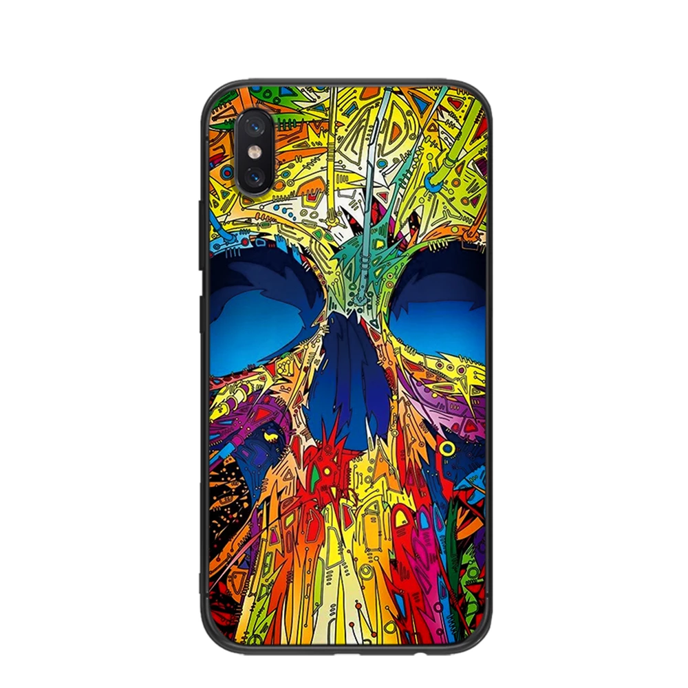 Psychedelic Art Мягкий ТПУ чехол для Xiaomi Redmi Mi6 8 9 A1 A2 F1 Plus 5/5 M8 Lite силиконовый задней панели