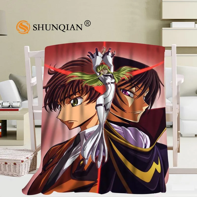 vender Nova Chegada Cobertor De Anjo Personalizado Lelouch Sofá Novo Cobertor Macio Portátil Cama Avião Viagem Adulto Cobertor Doméstico