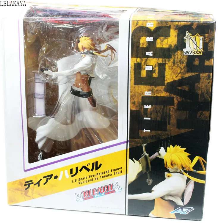 27 см Bleach Аниме Фигурка Tear Halibel Arrancar Tercera Espada 1/8 Масштаб Модель ПВХ белое платье Ver украшение подарок кукла