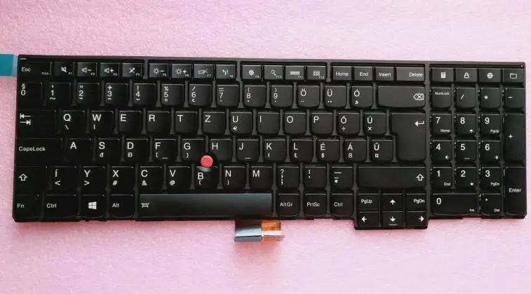 Новая клавиатура для Lenovo ThinkPad W540 W541 W550s T540 T540p T550 L540 Edge E531 E540