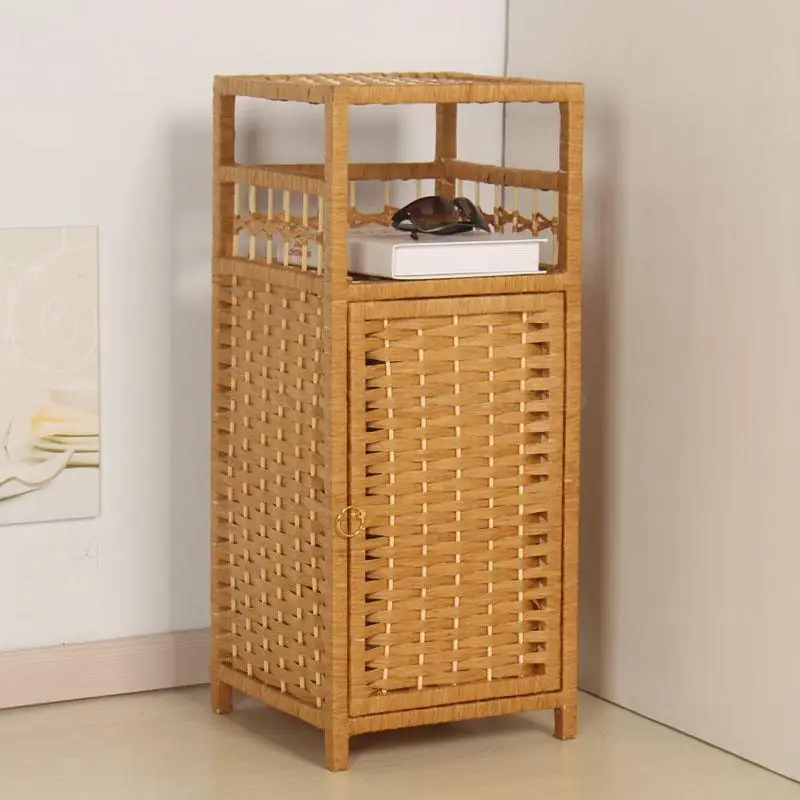 Bedside table recommended pink cabinet princess powder children's room small cabinets rural sandwich narrow cabinet shelf grass - Цвет: VIP 5