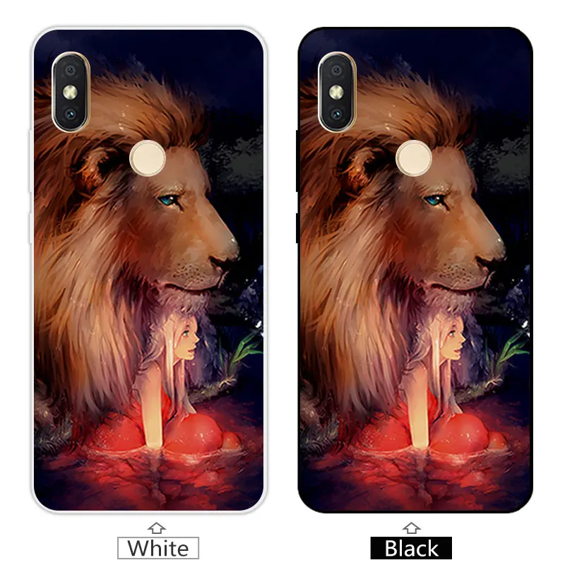 5.99 inch for Xiaomi Redmi S2 Soft Silicone Back Phone Nebula Cover S 2 Transparent TPU Mobile Case Picture |