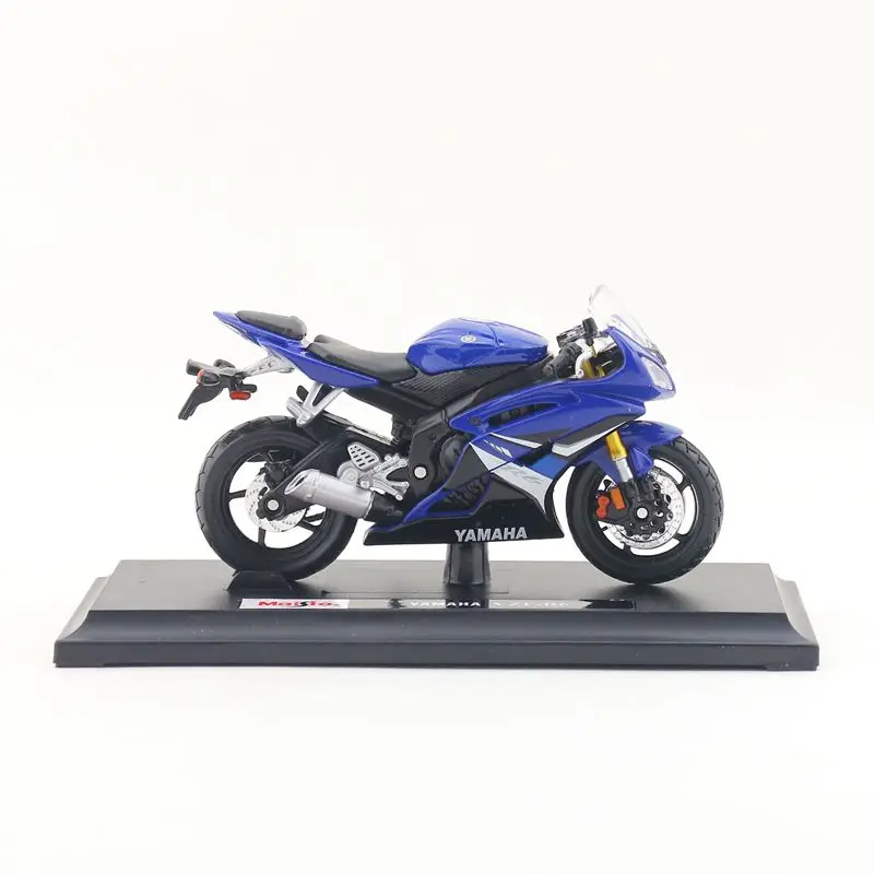 /Maisto игрушки/литья под давлением Металл мотоциклов Модель/1:18 Весы/2008 Yamaha YZF-R6 Супер Синий/ развивающие Коллекция/подарок