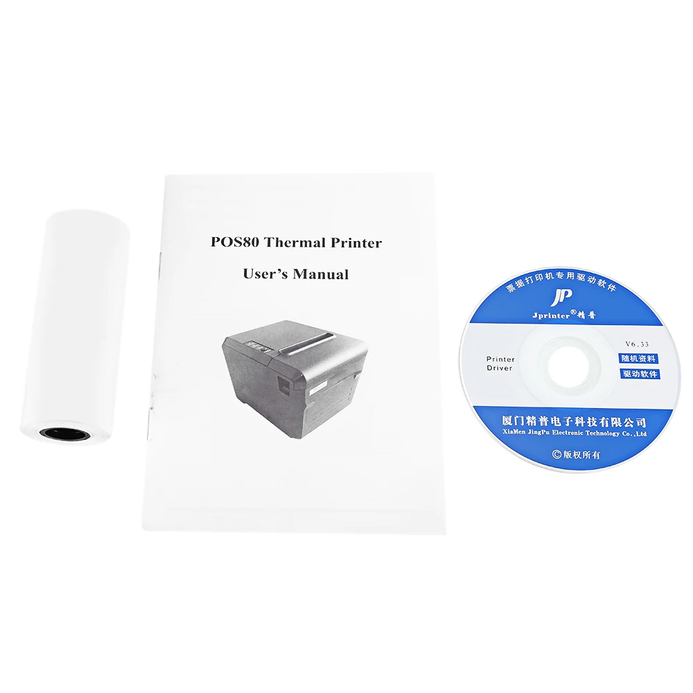 GOOJPRT JP80A 80 мм Термопринтер Bluetooth USB Последовательный порт высокого качества Android IOS