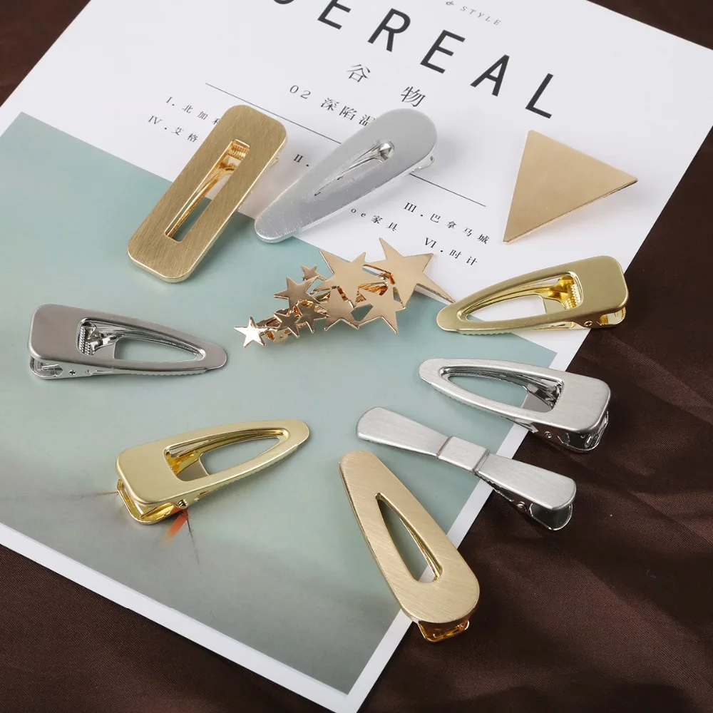 Новинка шпильки для волос со звездами золотого цвета ювелирные изделия заколки