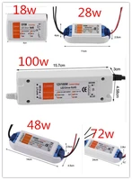 3 years warranty dc 12v converter charger switching 18w 28w 48w 72w 100w led driver adapter transformer power supply for strip