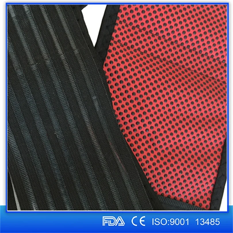 Двойной поясной поддерживающий пояс для талии регулируемый турмалиновый