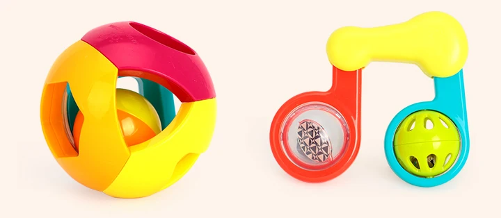 1 шт. детские погремушки прорезыватель, шейкер, Grab& Spin погремушка, набор музыкальных игрушек, Ранние развивающие игрушки для детей 3, 6, 9, 12 месяцев