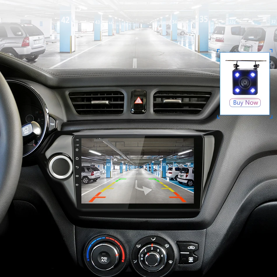 JMCQ " Автомагнитола для KIA RIO 3 2011 12 13 14 15 K2 сенсорный экран Android 8,0 плееров навигация gps carplay зеркало-llink