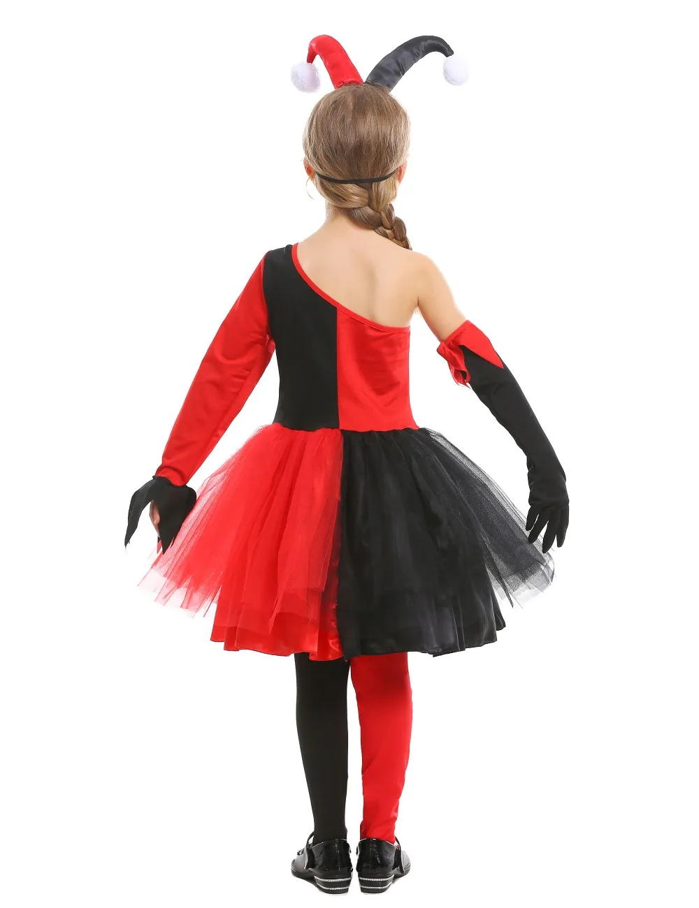 Halloween Kids Costume Girls Cosplay Funny Clown Harry Movie Fancy Dress Children Party Costumes Role-playing dance performance |