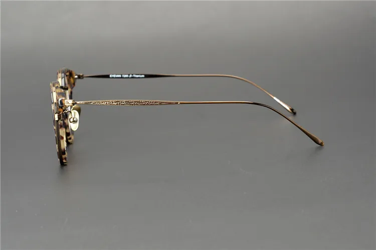 Titanium Vintage Round Optical Glasses Frame Men Brand Retro Clear Lens Eyeglasses Man Myopia Spectacles Frames Eyewear Oculos