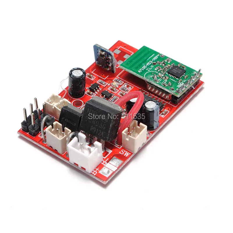 5 шт./лот V913 16 приемник материнская плата печатная детали для WLTOYS сплав 2 4G 4CH Gyro RC