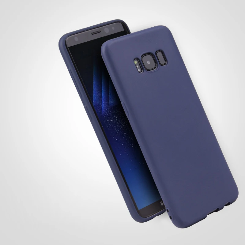 POMER для samsung Galaxy S8 чехол силиконовый Untra тонкий микро скраб гибкий мягкий милый