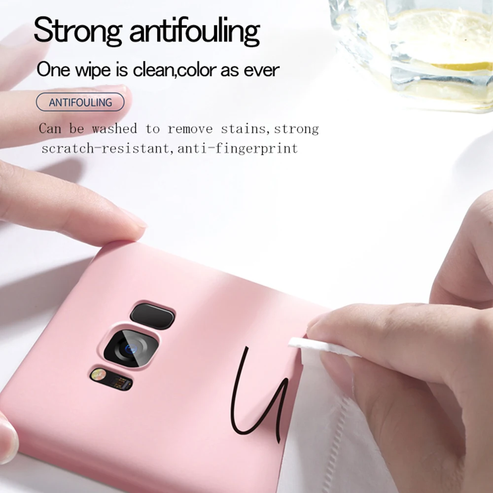 Original Silicone Liquid Phone Case For Samsung Galaxy S10 Lite S9 S8 Plus S7 Edge Note 8 9 A6 A7 2018 A20 A30 Cover Cases |