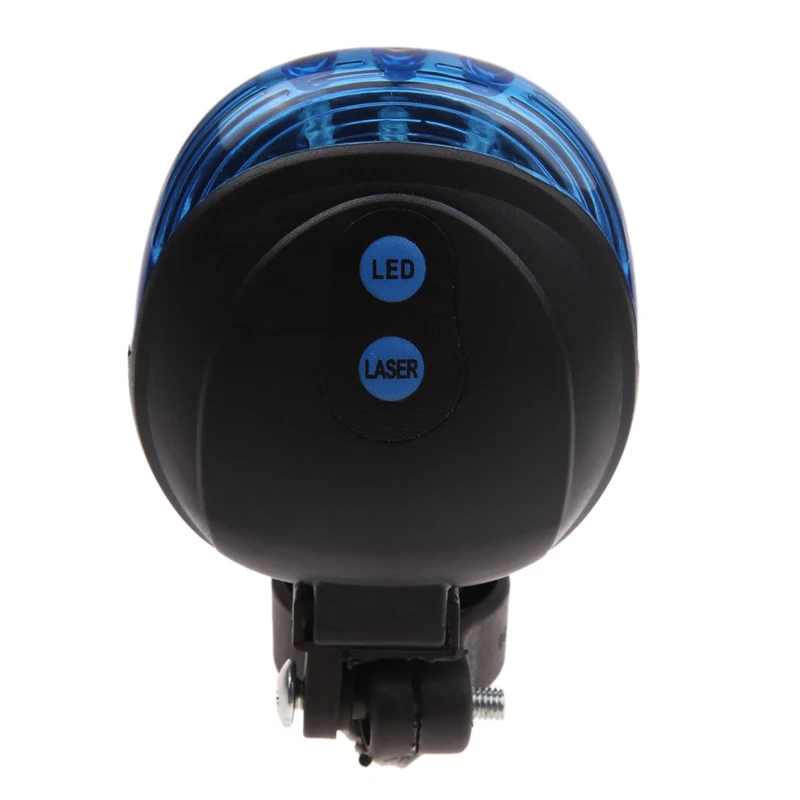 5 синий светодиодный 2 лазерного луча велосипед хвост сзади светильник