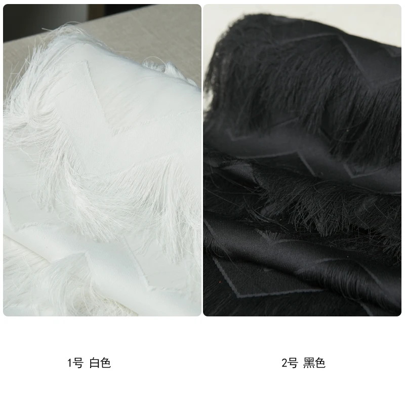 Новая модель с кисточками однотонная и белая модная для девушек многослойная