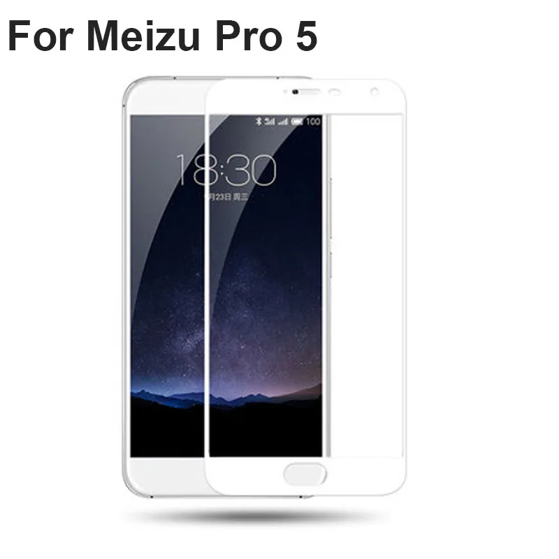 Полностью покрывающее закаленное Стекло для MeizuPro5 Pro 5 Экран Защитная