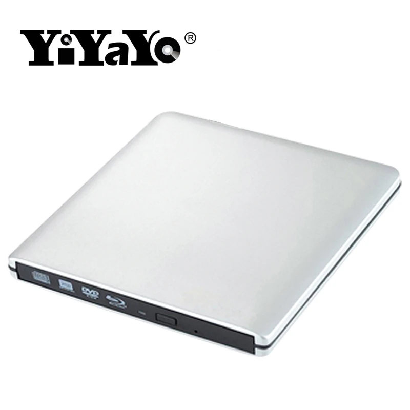 YiYaYo 3D Привод Blu-Ray BD-RE горелка USB 3,0 внешний DVD-RW CD/DVD/BD-ROM плеер портативный Superdrive для ноутбука Macbook PC