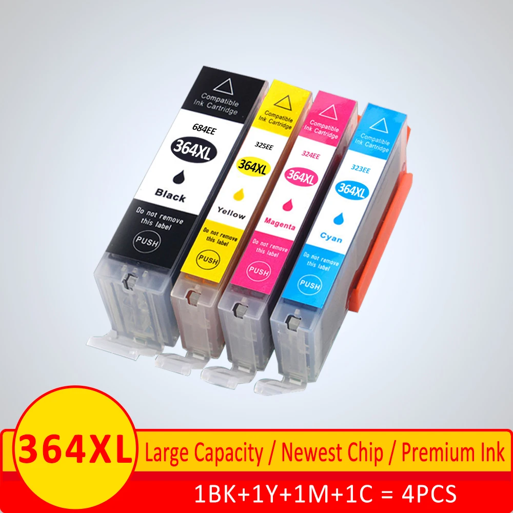 

XiangYu X4 Compatible 364 Cartridge for HP 364 for HP364 684EE Ink Cartridge for Deskjet 3070A 5510 6510 Printer