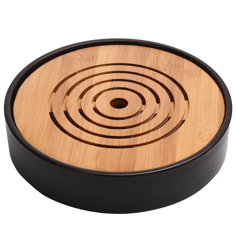 

Chinese Tea Table Bamboo Tea Tray kung fu Tea Set Tea Tray simple Dry Tea-maker Table small Fresh Water Storage Wooden Tray