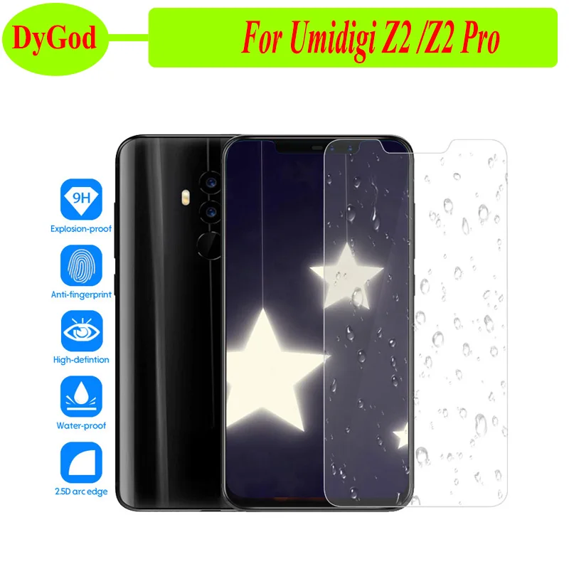DyGod для Umi Umidigi Z2 Pro закаленное Стекло Передняя пленка Экран протектор 6 2 дюймов