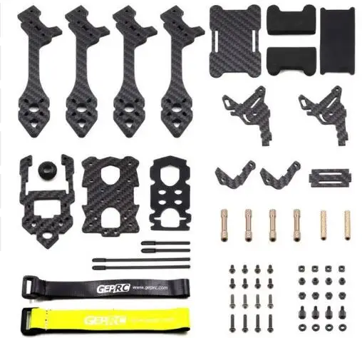 GEPRC GEP TSX5 Viper 220mm FPV RC Racing Frame Stretch X 5mm Arm Carbon Fiber Supports Runcam Swift Action Camera Drone | Игрушки и