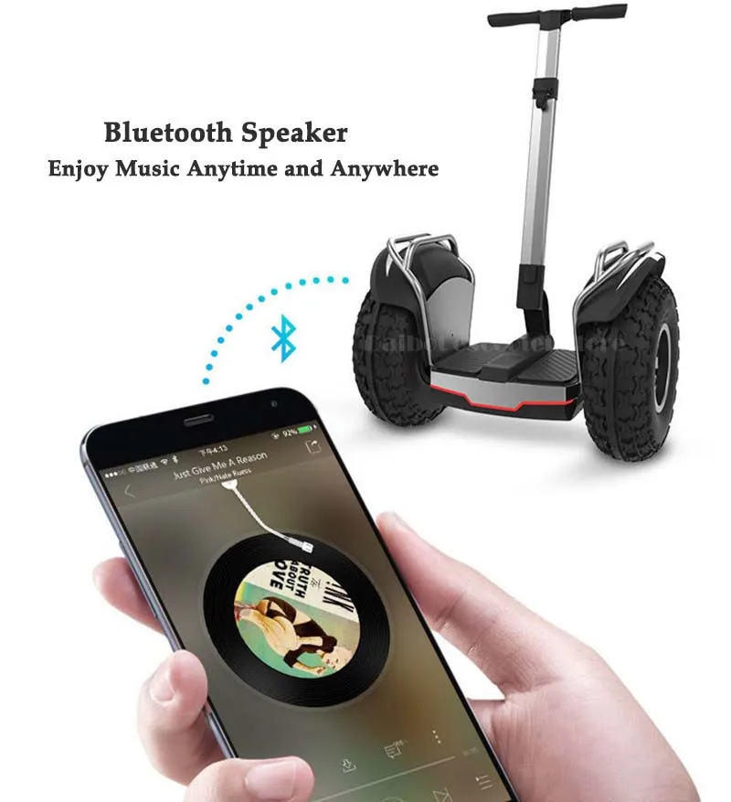 Внедорожный гироскутер Daibot двухколесный самобалансирующийся скутер с Bluetooth