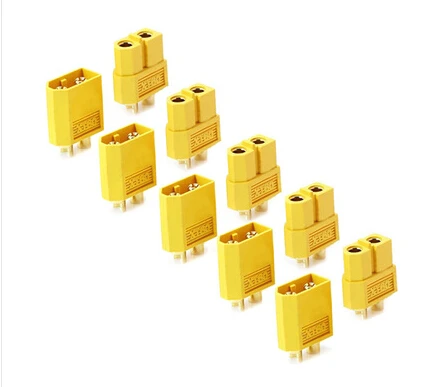 10 пар/набор Разъем XT60 для батарей E bike Lipo оригинальный бренд AMASS|connector radio|connector