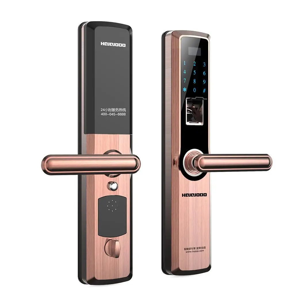 X2 цифровой дверной замок отпечатков пальцев с сенсорным паролем Противоугонная