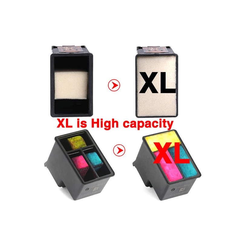 Чернильные картриджи для замены 652 XL 652XL с чернилами hp Deskjet 1115 1118 2135 2136 2138 3635 3636 3835