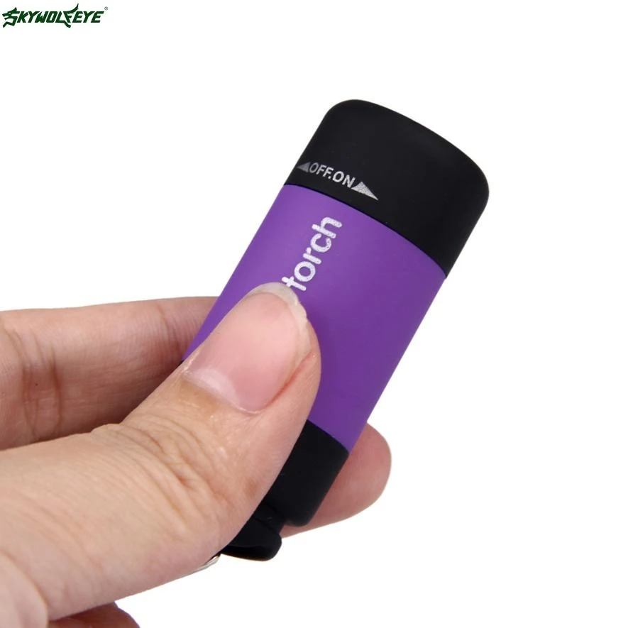 DC 1 Горячая продажа Прямая поставка мини-факел 0 3 W 25Lum USB Перезаряжаемый