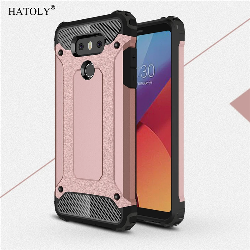 Чехол HATOLY для LG G6 сверхпрочный чехол тонкая Прочная резиновая прочная крышка