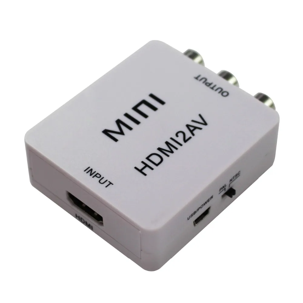 HDMI в RCA AV конвертер адаптер для Android TV Smart Box Ноутбук Chromecast HDMI2AV конвертер|Кабели HDMI|