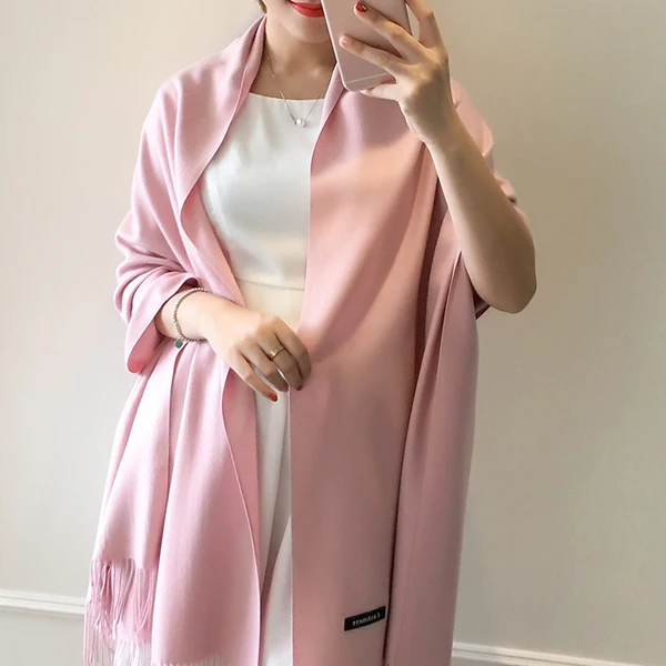 Scarves and Wraps Cashmere Wool Wedding Party Wrap Shawl for Women Pashmina Soft Scarf |