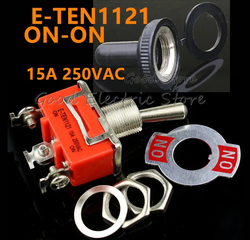 1 шт. E TEN1121 15A 250VAC 3PIN ON переключатель клавишный питания микропереключатель