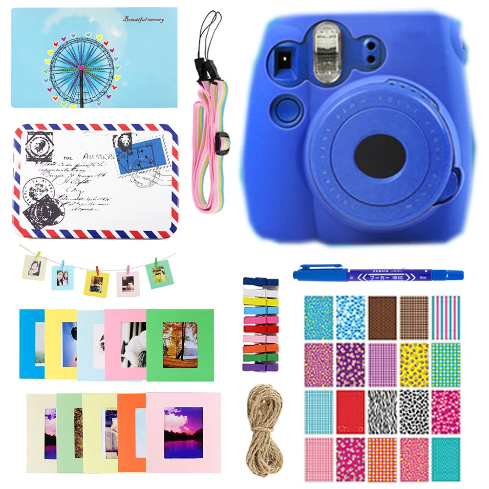 Набор аксессуаров для камеры 9 в 1 набор Fuji Instax Mini Ablum/ящик