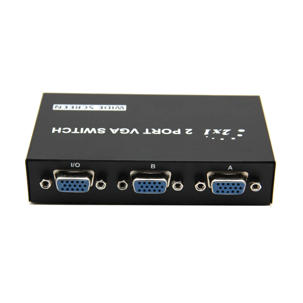 2 порта HD VGA SVGA переключатель для ЖК-ПК телевизор монитор видео в 1 ПК ноутбука |