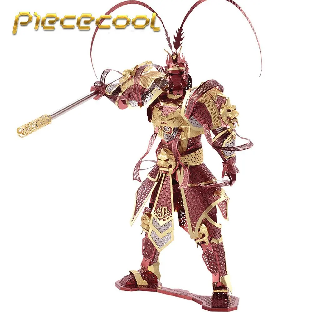 Металлический 3D-пазл Piececool Король обезьяны модель сделай сам 3D лазерной вырезки